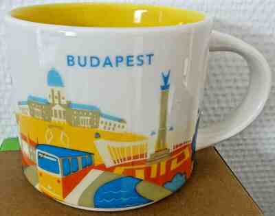 Starbucks Mug CUP BUDAPEST HUNGARY 14oz 414 ml YOU ARE HERE collection 2018 - Sold on eBay Nov, 18th 2019 for $53.90