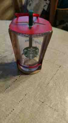 DISNEY PARKS STARBUCKS TUMBLER HOLIDAY CHRISTMAS ORNAMENT NEW  - Sold on eBay Nov, 20th 2019 for $20.00