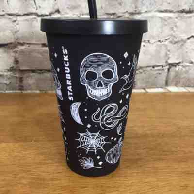 Starbucks Halloween 2019 Skull 16 Oz Tumbler Cup Purple/Black NEW SUPER RARE - Sold on eBay Nov, 20th 2019 for $51.95