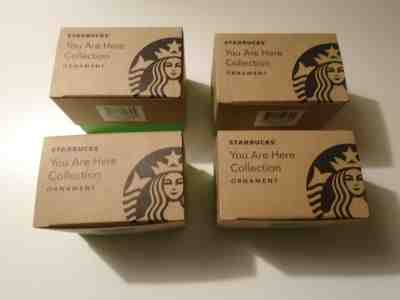 4 Coffee Mug Starbucks north carolina 2017 You are Here 2 FL OZ mini cup clean - Sold on eBay Nov, 20th 2019 for $28.00