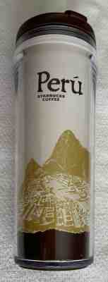 Starbucks Peru Machu Picchu Travel Coffee Tumbler - Sold on eBay Nov, 20th 2019 for $30.00
