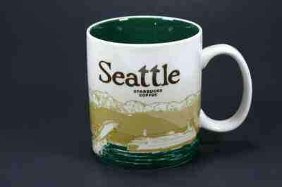 Starbucks Global Icon Series Mug Seattle 16 Oz City Collectible Coffee Cup  S-1 - Sold on eBay Nov, 20th 2019 for $16.50