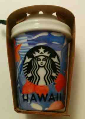 NWT 2015 Starbucks HAWAII Christmas Ornament - Sold on eBay Nov, 19th 2019 for $19.95
