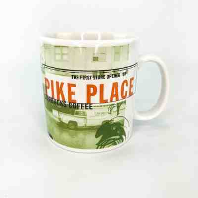 1999 Starbucks Pike Place First Store Opened Coffee Cup Mug - Sold on eBay Nov, 19th 2019 for $18.99