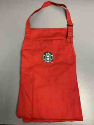 Starbucks Red Holiday Apron **NEW** - Sold on eBay Nov, 19th 2019 for $33.95