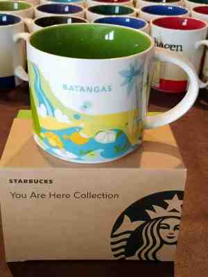 rare mugs Starbucks BATANGAS You Are Here (YAH) 14 oz mug with SKU tag - Sold on eBay Nov, 19th 2019 for $19.95