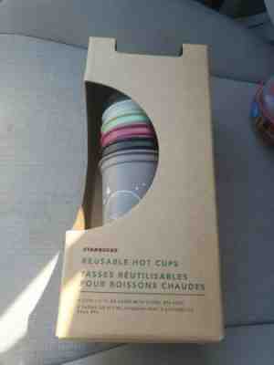 Starbucks HALLOWEEN Reusable Hot Cups 6 Pack 2019 *SOLD OUT LIMITED EDITION* - Sold on eBay Nov, 19th 2019 for $18.00