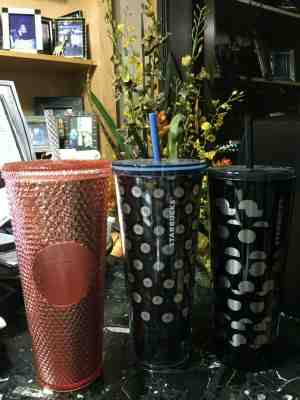 New STARBUCKS Iridescent Cold Cup (Sold In Set 3) - Sold on eBay Nov, 19th 2019 for $28.00