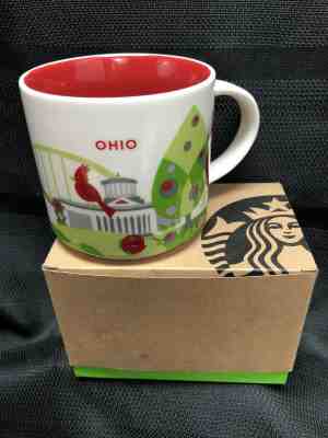 NEW Starbucks Oversize Coffee Mug You Are Here Collection OHIO 14oz - Sold on eBay Nov, 19th 2019 for $26.99