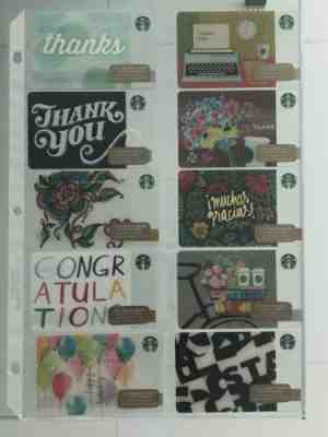 STARBUCKS 2014 SET OF 69 HOLIDAY GIFT CARDS CANADA - Sold on eBay Nov, 19th 2019 for $22.80