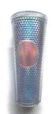 Starbucks 2018 Rainbow Iridescent Studded Hologram Tumbler Holiday Cup 24 Oz-NEW - Sold on eBay Nov, 19th 2019 for $124.99