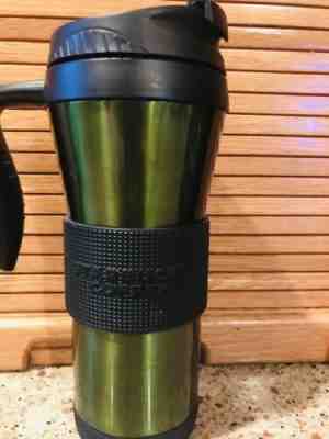 Starbucks 2009 Stainless Steel Green Miller Tumbler, 16 oz.  - Sold on eBay Nov, 19th 2019 for $19.99