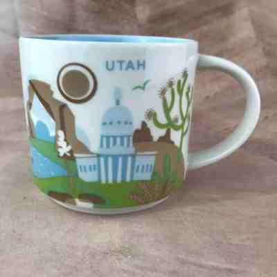 Starbucks Utah You Are Here YAH Coffee Tea Mug Cup Collection 2016 - Sold on eBay Nov, 20th 2019 for $23.40