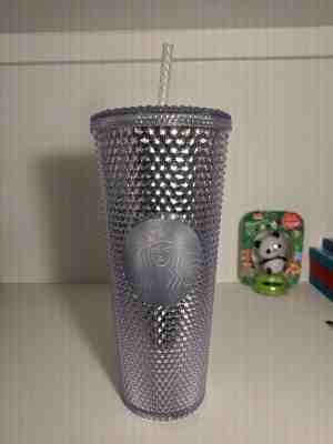 2019 Starbucks Silver (Bling Platinum) Studded Tumbler - Holiday - Sold on eBay Nov, 20th 2019 for $29.99