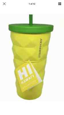 RARE 2019 Starbucks Hawaii Pineapple Tumbler Grande Metal 16 oz. - Brand New - Sold on eBay Nov, 20th 2019 for $44.00