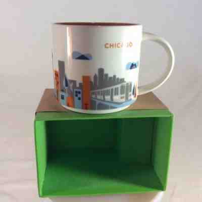Starbucks Chicago You Are Here Collection Mug, 14oz, NIB, w/tag - Sold on eBay Nov, 20th 2019 for $15.55