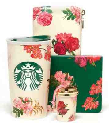 Starbucks 2018 Holiday Ban.do/Bando Floral Travel Tumbler/Mug Limited ED. NEW - Sold on eBay Nov, 20th 2019 for $34.99