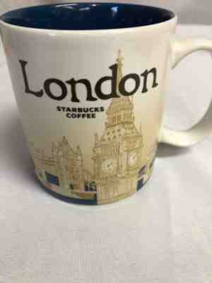 Starbucks Mug Global Icon London Mug 16 oz V1 Discontinued NWT - Sold on eBay Nov, 20th 2019 for $19.95