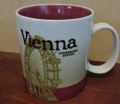 STARBUCKS Rare VIENNA 16 OZ. COFFEE MUG CUP 2011 New - Sold on eBay Nov, 20th 2019 for $29.99