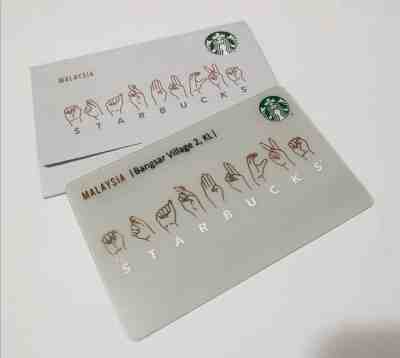 Starbucks Card Malaysia ~ Signing Card - Sold on eBay Nov, 20th 2019 for $15.00