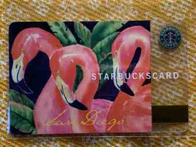 Starbucks RARE 2003 San Diego Zoo FLAMINGOS Charity Fund Raiser Card HTF - Sold on eBay Nov, 20th 2019 for $102.50
