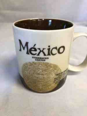 STARBUCKS COFFEE MUG MEXICO GLOBAL ICON SERIES 16 OZ  - Sold on eBay Nov, 20th 2019 for $18.95