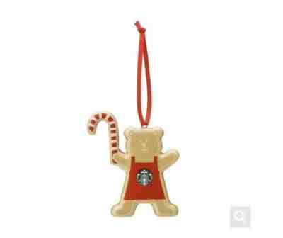 Starbucks Japan ? 2019  Holiday Collection ? Gingerbread Man's Bear Lister - Sold on eBay Nov, 20th 2019 for $18.00