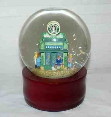 Starbucks Pike Place Market Christmas Musical Snow Globe - Sold on eBay Nov, 20th 2019 for $31.60