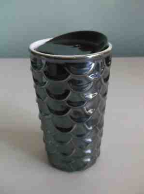 Starbucks Iridescent Siren Mermaid Scales Travel Mug Tumbler w/ Lid - Sold on eBay Nov, 20th 2019 for $16.50