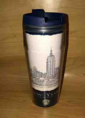 Starbucks New York Architect Travel Mug Tumbler 2006 The Big Apple 16 oz - Sold on eBay Nov, 20th 2019 for $19.99