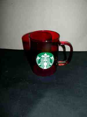 New 2019 Starbucks Red Iridescent Christmas Edition Mug Cup Glass 14 Fl Oz - Sold on eBay Nov, 20th 2019 for $27.50