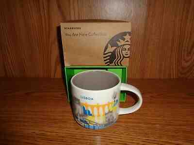 LISBON STARBUCKS YOU ARE HERE 14 OZ MUG; NEW IN BOX - Sold on eBay Nov, 20th 2019 for $34.95