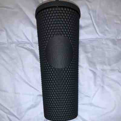 Starbucks Matte Black Studded Tumbler Cold Cup 24oz 2019 LIMITED EDITION - Sold on eBay Nov, 20th 2019 for $75.99