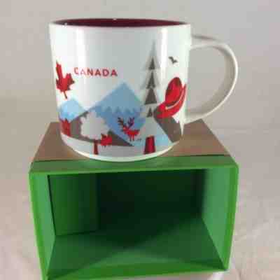 Starbucks "You Are Here" Coffee Mug 14oz- Canada Box No SKU - Sold on eBay Nov, 20th 2019 for $18.88