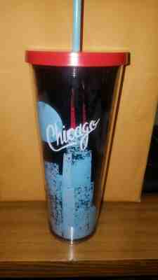 NEW 24 oz Starbucks Chicago skyline cold cup; limited edition - Sold on eBay Nov, 20th 2019 for $24.99