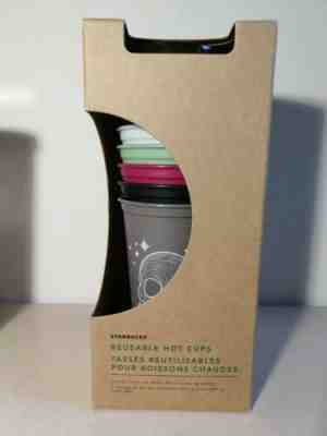 NEW STARBUCKS 2019 Fall Halloween Reusable Hot Cups Limited Edition FREE SHIP - Sold on eBay Nov, 20th 2019 for $25.00