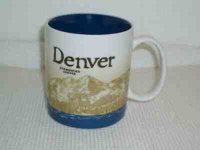 Starbucks ~DENVER~ 16oz Global Icon 2009 Collector's Mug - NEW - Sold on eBay Nov, 20th 2019 for $17.99