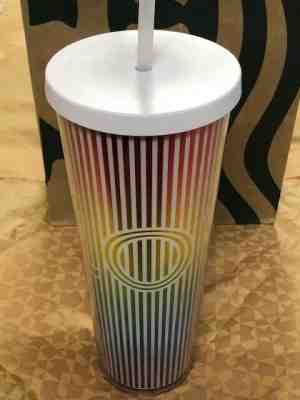 New Starbucks 2019 Limited Edition Venti Love Color ColdCup Tumbler for Holiday  - Sold on eBay Nov, 20th 2019 for $17.80