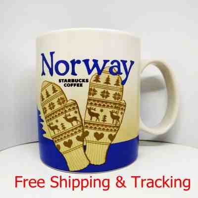 Starbucks Norway Global Icon City Collector Coffee Mug Cup 16 Oz 2016 Rare - Sold on eBay Nov, 20th 2019 for $69.95