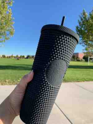 Starbucks Fall 2019 Limited Edition Studded Tumbler Cup - Matte Black - Sold on eBay Nov, 20th 2019 for $72.00