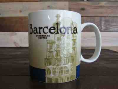2008 STARBUCKS COFFEE BARCELONA SPAIN CITY GLOBAL ICON COLLECTOR SERIES MUG-16oz - Sold on eBay Nov, 19th 2019 for $30.50