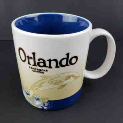 Starbucks ORLANDO Collectors Series (16 oz) City Global Icon Coffee Mug Cup 2011 - Sold on eBay Nov, 19th 2019 for $22.40