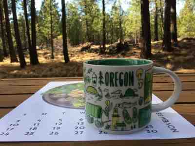2018 Starbucks OREGON Been There Series collectible coffee mug 14oz - Sold on eBay Nov, 21st 2019 for $19.99