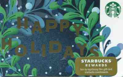$ 20.00 Loaded on Starbucks Gift Card - Sold on eBay Nov, 21st 2019 for $15.00