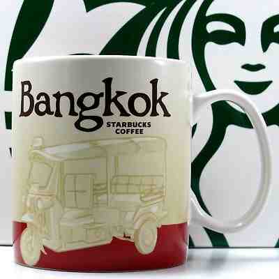 Thailand Starbucks BANGKOK CITY Mug Global Series Collector Coffee Tea 16 oz New - Sold on eBay Nov, 21st 2019 for $16.95