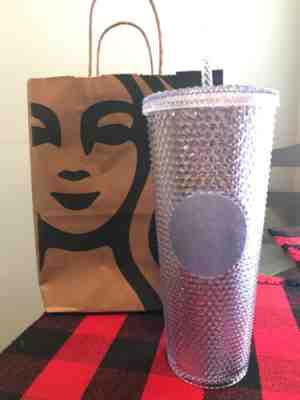 starbucks 2019 Silver studded tumbler - Sold on eBay Nov, 21st 2019 for $25.00