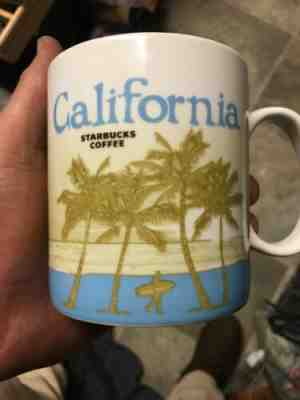 California Starbucks Cup Large Mug 2011 Redwood Beach - Sold on eBay Nov, 21st 2019 for $100.00
