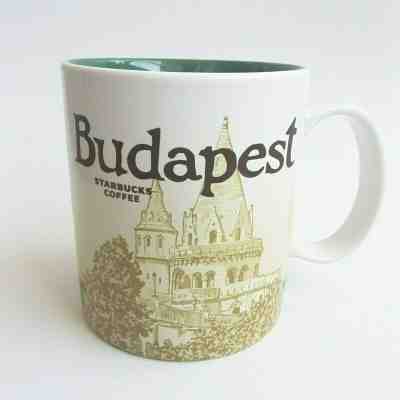 Original Starbucks City Mug 16 oz Global icon city BUDAPEST, Hungary Series 2016 - Sold on eBay Nov, 21st 2019 for $21.00