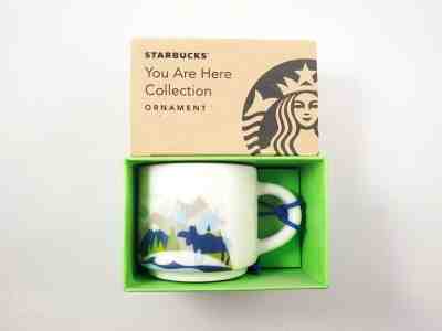 *New* Starbucks Your Are Here YAH ALASKA Collection Ornament 2oz Cup *Limited* - Sold on eBay Nov, 21st 2019 for $18.99