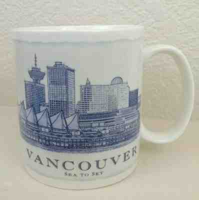 Starbucks 2006 Coffee Mug Architecture Series Vancouver B.C. Sea to Sky - Sold on eBay Nov, 21st 2019 for $20.00
